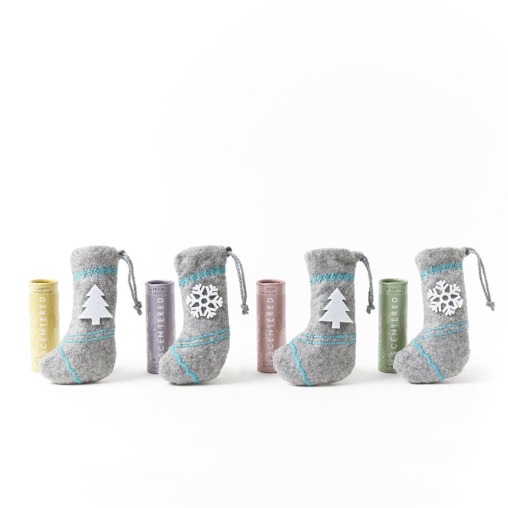 Holiday Stocking Aromatherapy Balm  Set